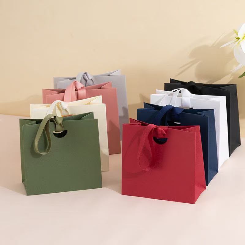 Premium Gift Bags with Ribbon Handles